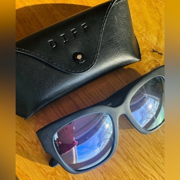 DIFF Bella II Oversized Designer Square Sunglasses for Women UV400 Protection - Picture 2 of 9